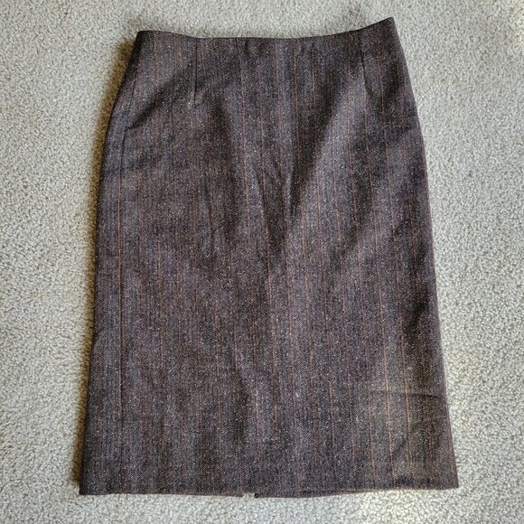 Vintage Barney's New York Wool (?) Tweed Skirt - Picture 1 of 9
